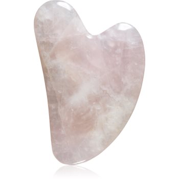 Zoë Ayla Luxurious Rose Gua Sha Therapy Tool accesoriu de masaj - imagine 2